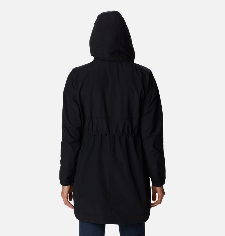 Women's Little Fields Long Jacket, Color: Black, image 2