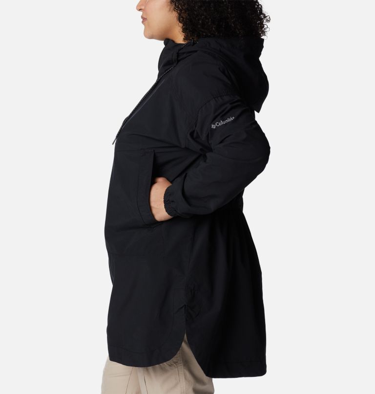 Women's Little Fields Long Jacket - Plus Size, Color: Black, image 3