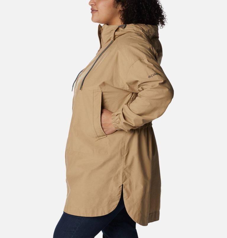 Women's Little Fields Long Jacket - Plus Size, Color: Beach, image 3