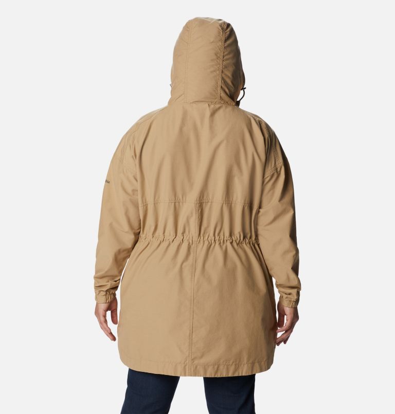 Women's Little Fields Long Jacket - Plus Size, Color: Beach, image 2
