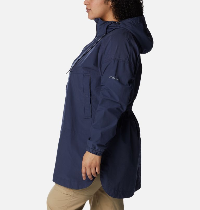 Women's Little Fields Long Jacket - Plus Size, Color: Nocturnal, image 3