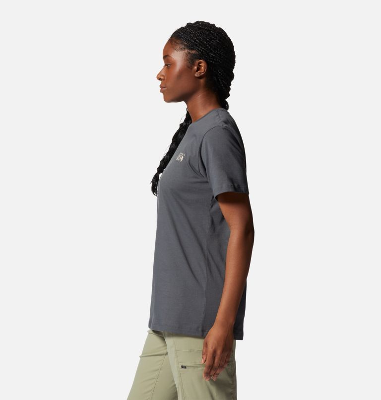 Thumbnail: Women's MHW Logo in a Box Short Sleeve, Color: Volcanic, image 3