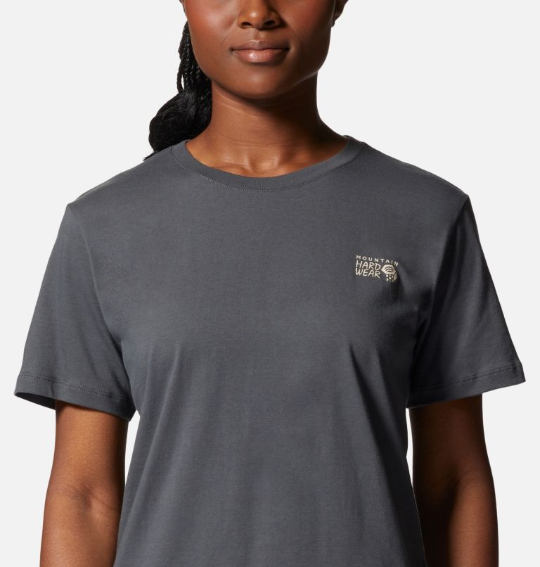 Women's MHW Logo in a Box Short Sleeve, Color: Volcanic, image 4