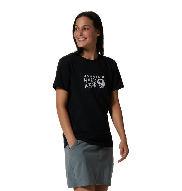 Women's MHW Floral Graphic Short Sleeve, Color: Black, image 5