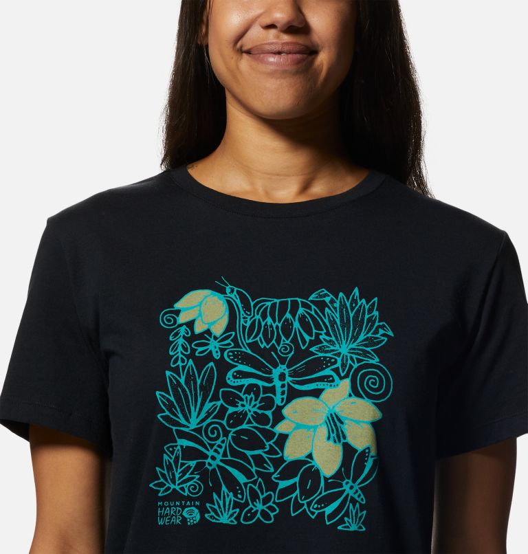 T-shirt à manches courtes MHW Floral Graphic Femme, Color: Black, image 4