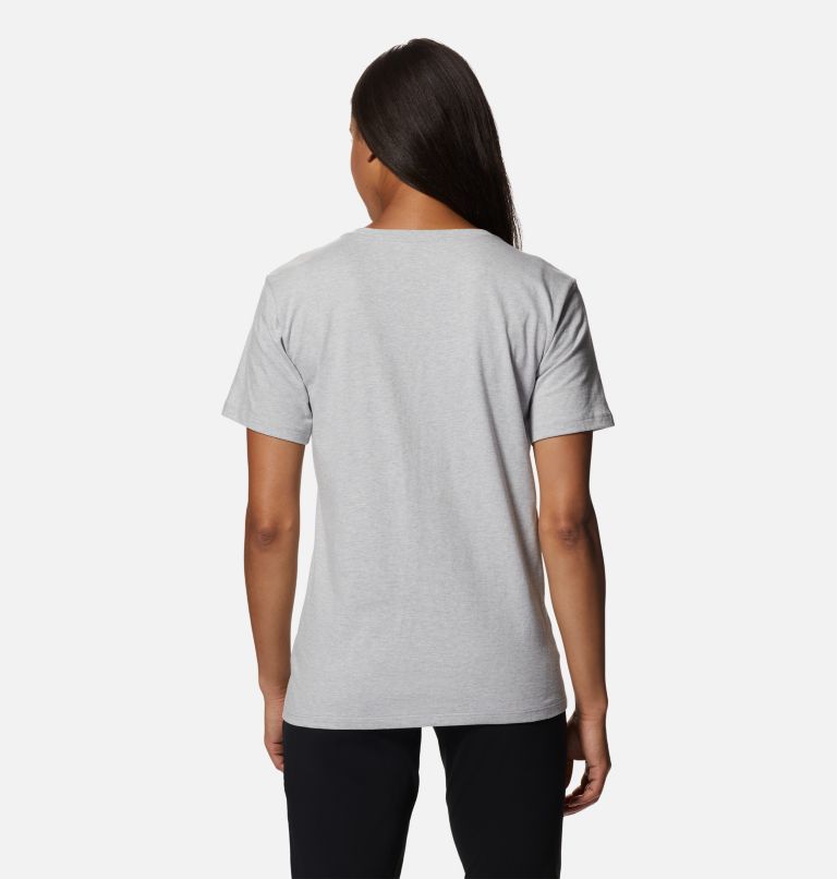 MHW Floral Graphic Short Sleeve | 058 | XS, Color: Hardwear Grey Heather, image 2