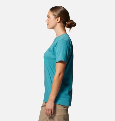 Women's MHW Logo in a Box Short Sleeve, Color: Palisades, image 11