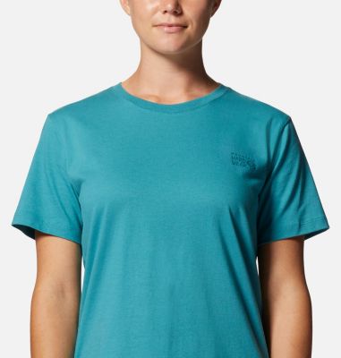 Women's MHW Logo in a Box Short Sleeve, Color: Palisades, image 12