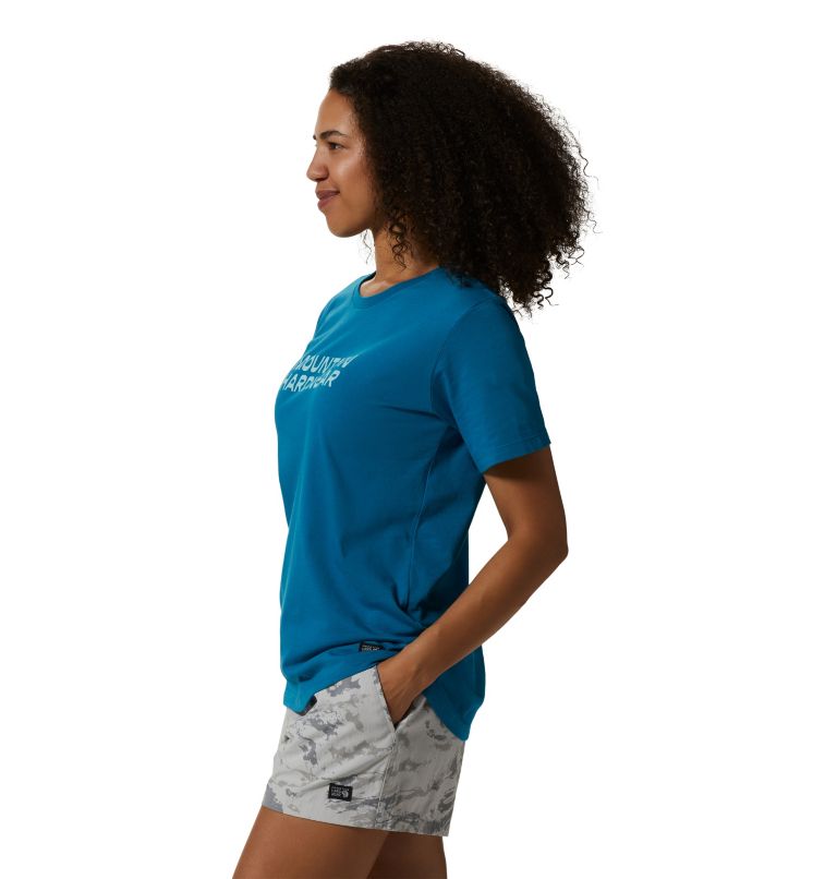 T-shirt à manches courtes MHW Floral Graphic Femme, Color: Vinson Blue, image 3