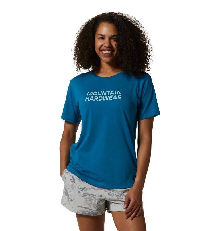 T-shirt à manches courtes MHW Floral Graphic Femme, Color: Vinson Blue, image 1