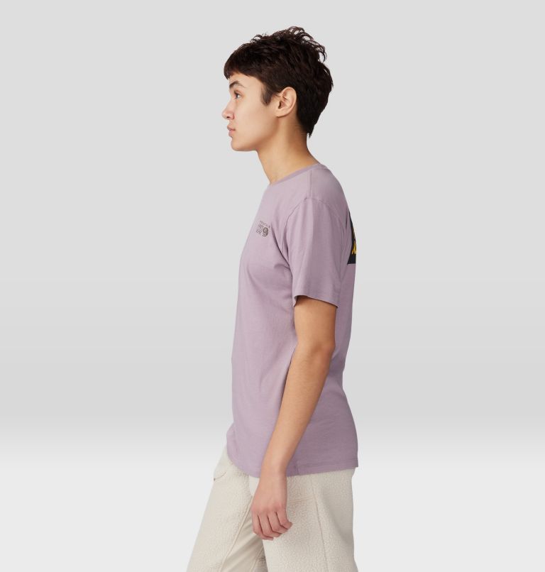 Women's MHW Logo in a Box Short Sleeve, Color: Daze, image 3