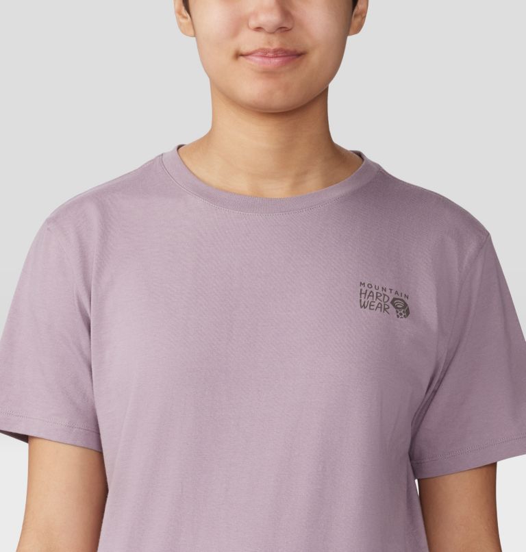 Women's MHW Logo in a Box Short Sleeve, Color: Daze, image 4