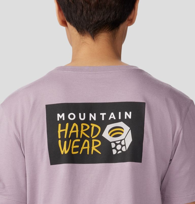 Women's MHW Logo in a Box Short Sleeve, Color: Daze, image 5