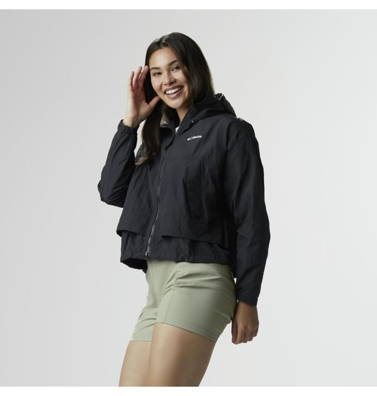 Women’s Paracutie Windbreaker, Color: Black, image 10