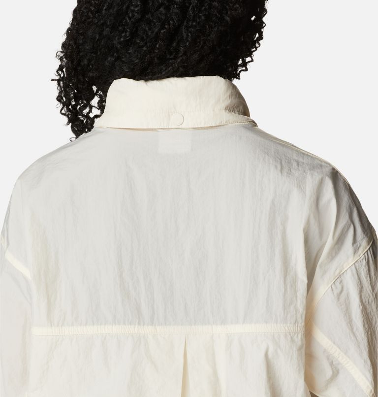 Women’s Paracutie Windbreaker, Color: Chalk, image 6