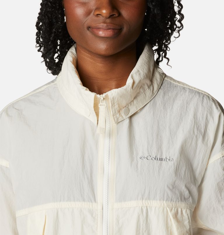 Women’s Paracutie Windbreaker, Color: Chalk, image 7