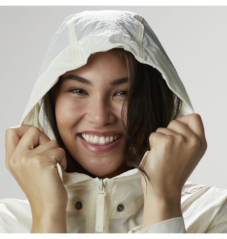 Women’s Paracutie Windbreaker, Color: Chalk, image 10