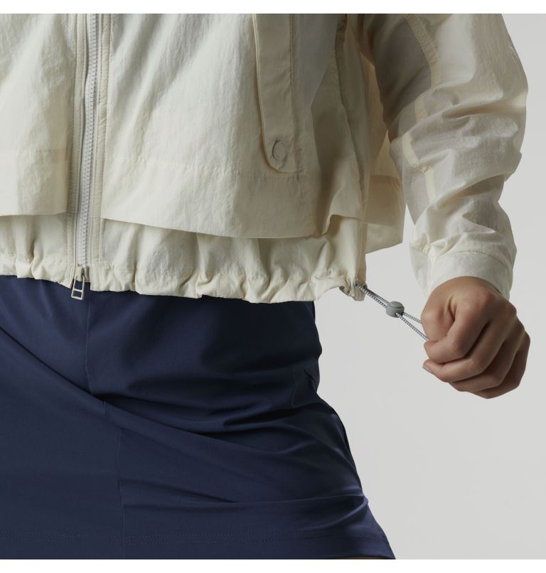 Women’s Paracutie Windbreaker, Color: Chalk, image 12