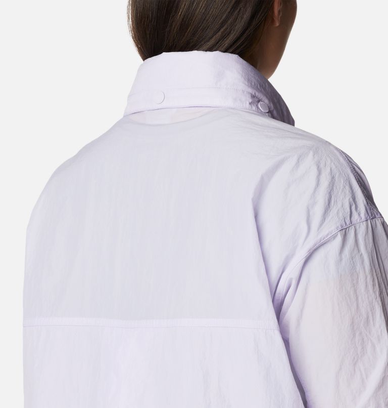 Women’s Paracutie Windbreaker, Color: Purple Tint, image 6
