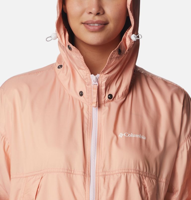 Pink columbia windbreaker sale