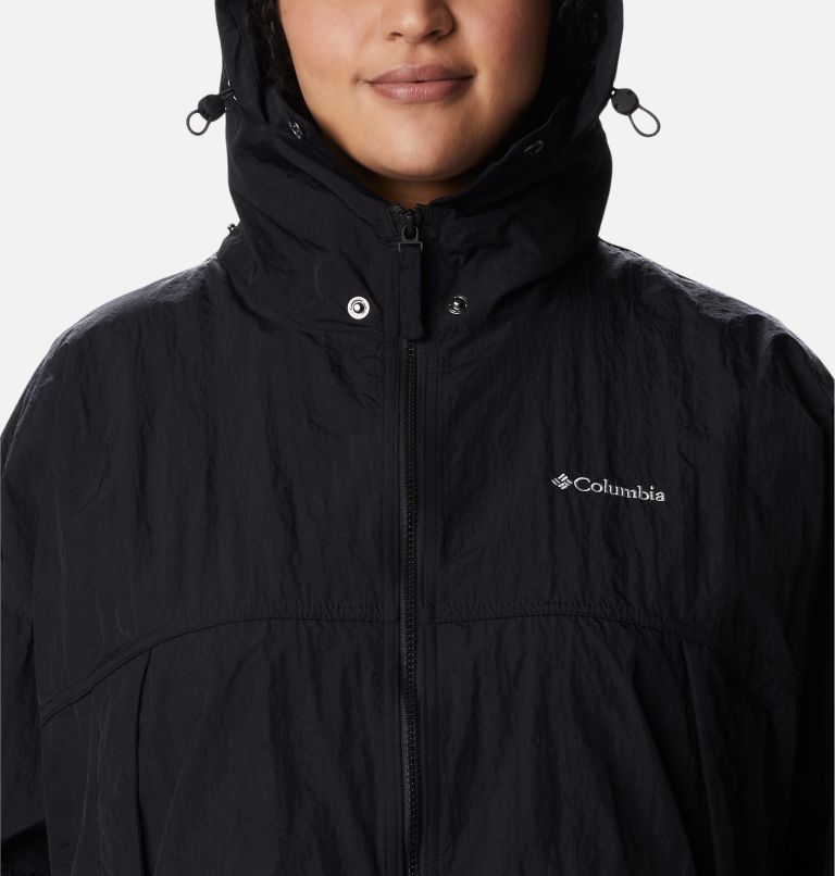 Coupe-vent Paracutie Femme - Grandes tailles, Color: Black, image 4