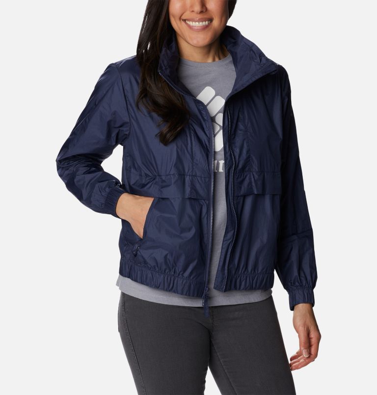 Thumbnail: Women's Sunny City Windbreaker, Color: Nocturnal, image 7
