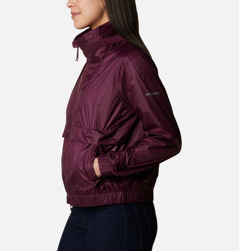 Thumbnail: Sunny City Windbreaker | 616 | L, Color: Marionberry, image 3