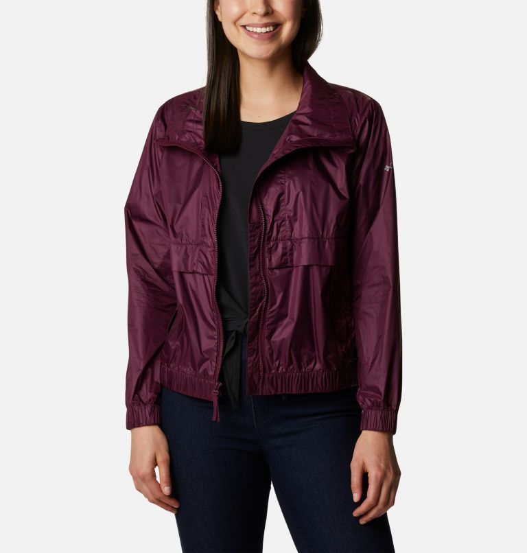 Thumbnail: Sunny City Windbreaker | 616 | L, Color: Marionberry, image 6