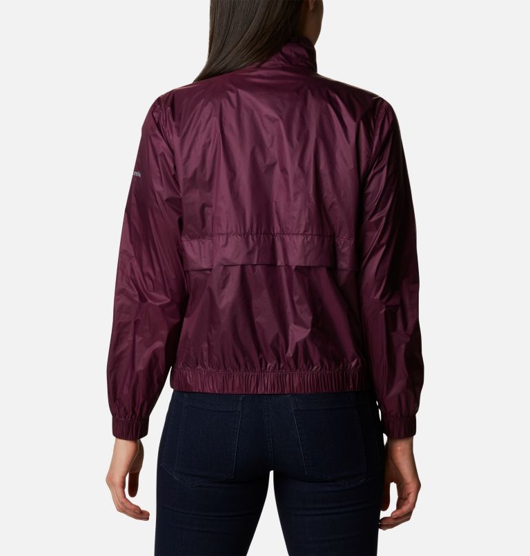 Sunny City Windbreaker | 616 | L, Color: Marionberry, image 2
