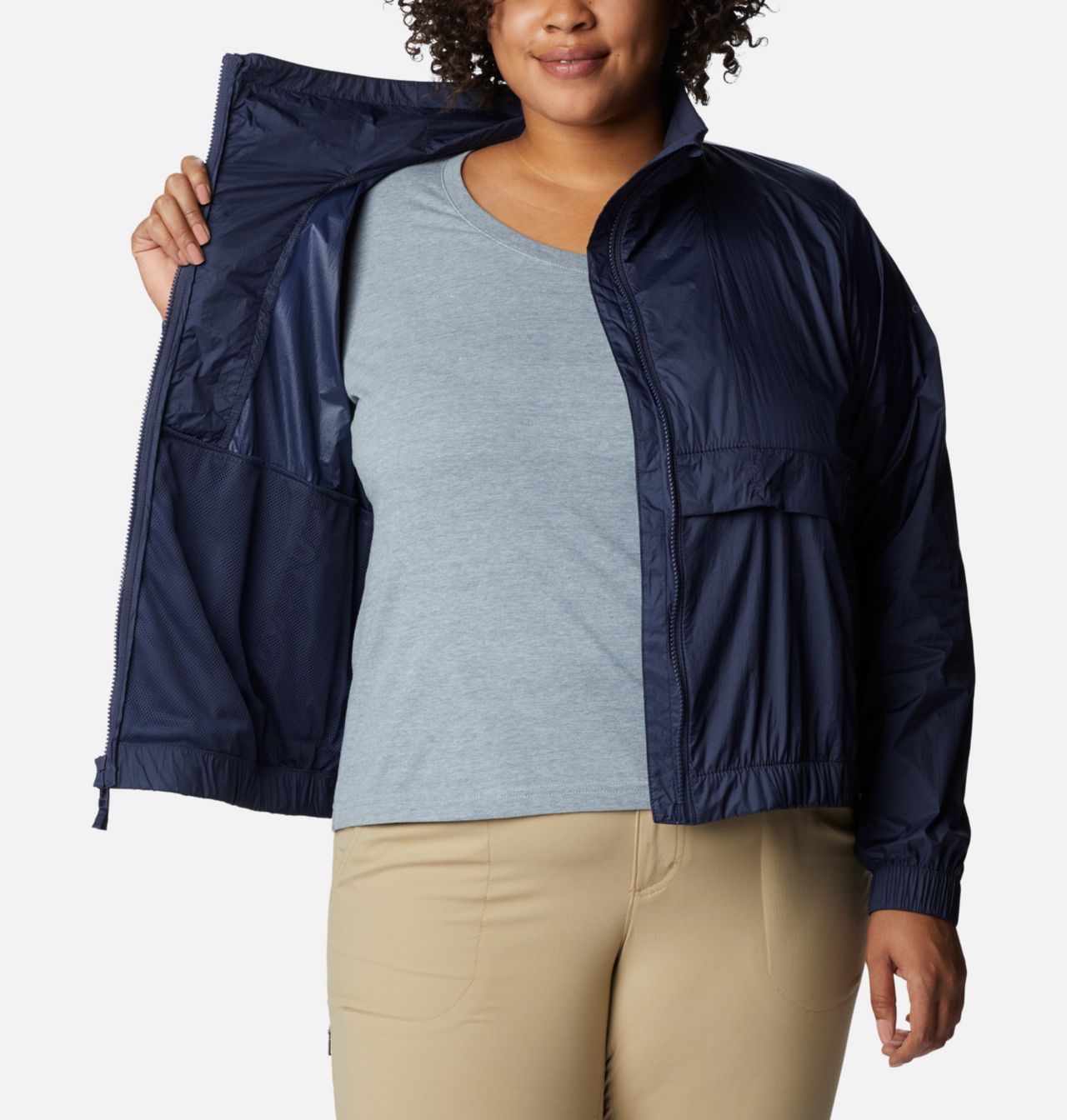 Women's Sunny City™ Windbreaker - Plus Size 5