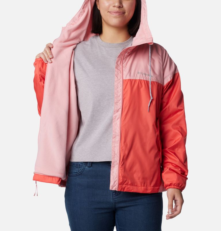 Columbia hood river challenger windbreaker store in pink