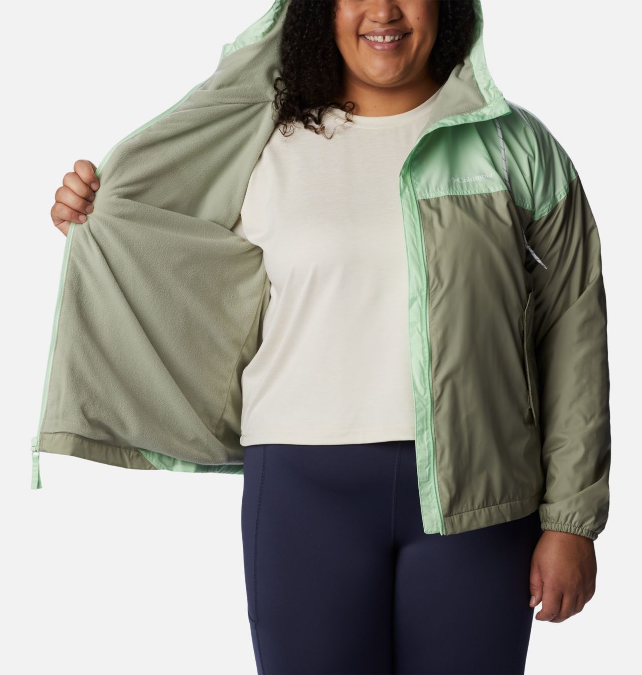 Women's Flash Challenger™ Lined Windbreaker Jacket - Plus Size 5