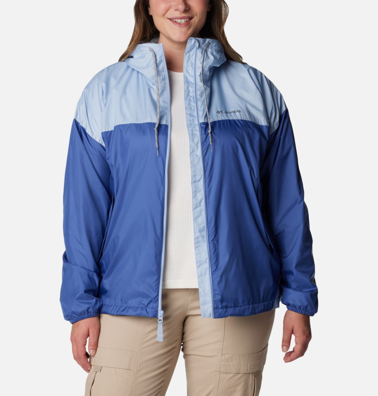 Women's Flash Challenger™ Lined Windbreaker Jacket - Plus Size | 593 | 3X 6