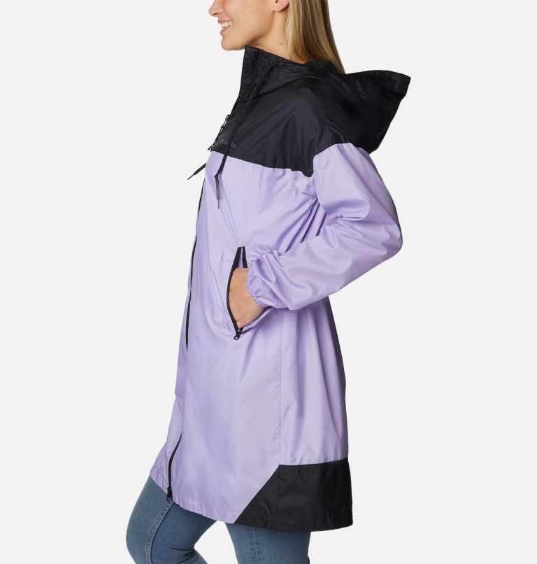 Flash Challenger Long Windbreaker | 535 | S, Color: Frosted Purple, Black, image 3