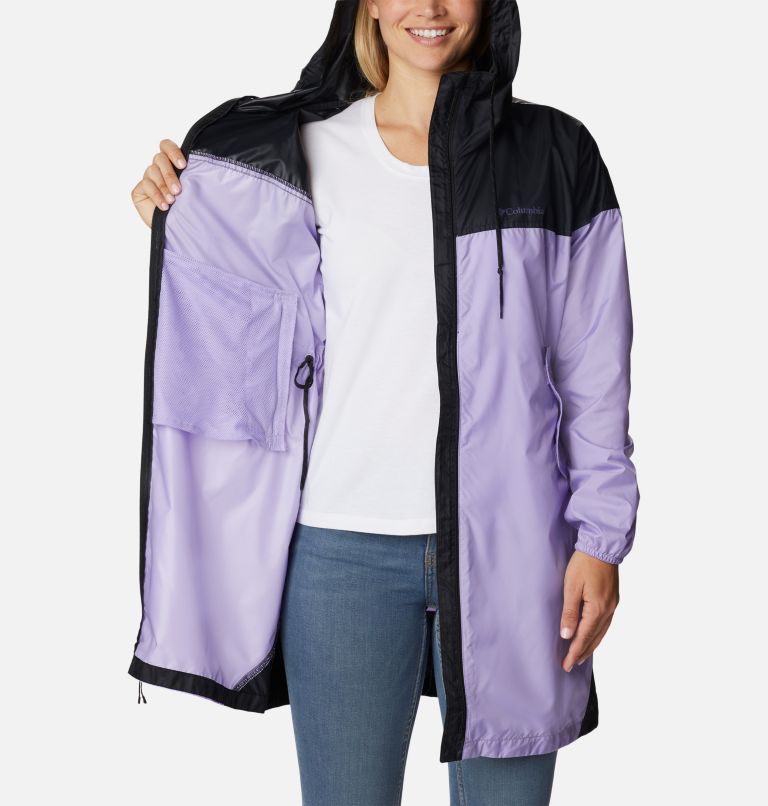 Flash Challenger Long Windbreaker | 535 | S, Color: Frosted Purple, Black, image 5