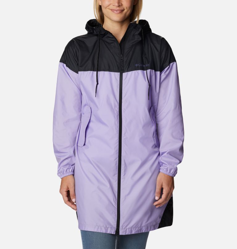 cliente artillería Meandro Cortavientos largo Flash Challenger™ para mujer | Columbia Sportswear