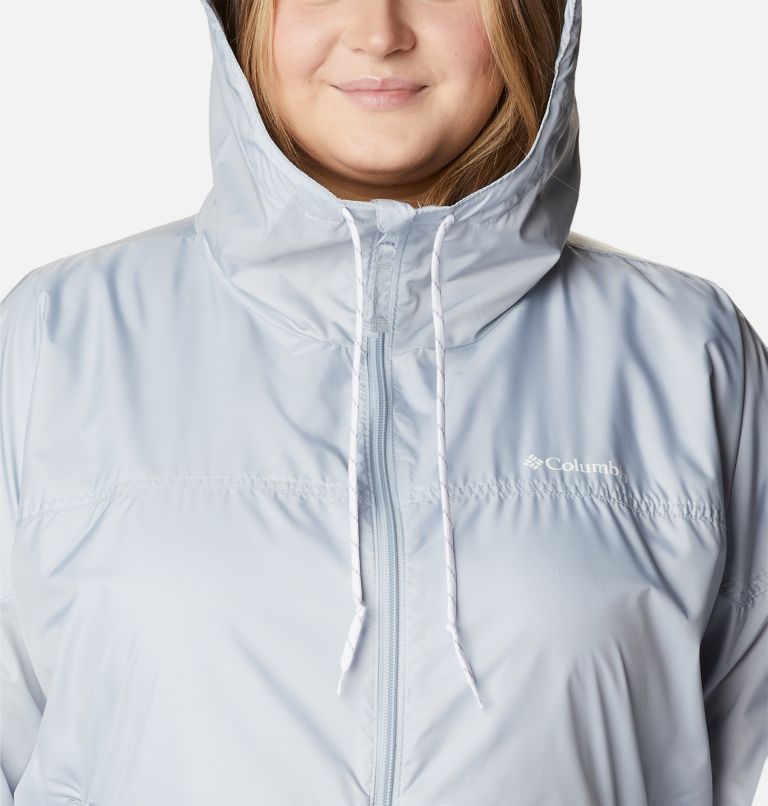 Coupe-vent long Flash Challenger Femme - Grandes tailles, Color: Cirrus Grey, image 4
