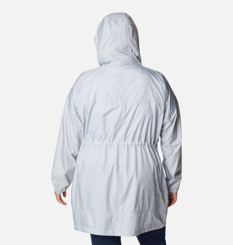 Coupe-vent long Flash Challenger Femme - Grandes tailles, Color: Cirrus Grey, image 2