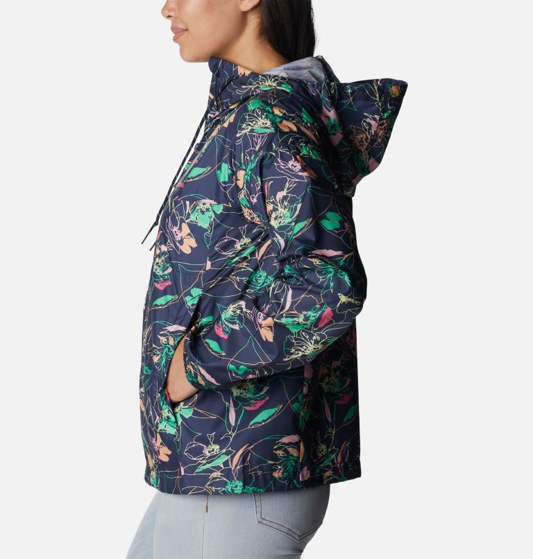 Flash Challenger Novelty Windbreaker | 470 | XL, Color: Nocturnal Poplines Print, image 3