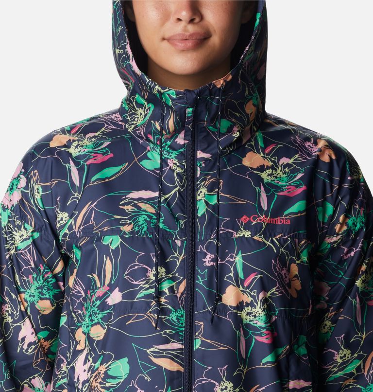 Flash Challenger Novelty Windbreaker | 470 | XL, Color: Nocturnal Poplines Print, image 4