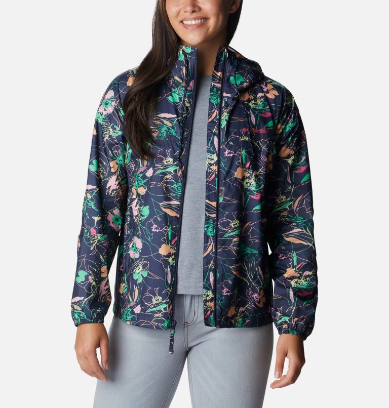 Flash Challenger Novelty Windbreaker | 470 | XL, Color: Nocturnal Poplines Print, image 6