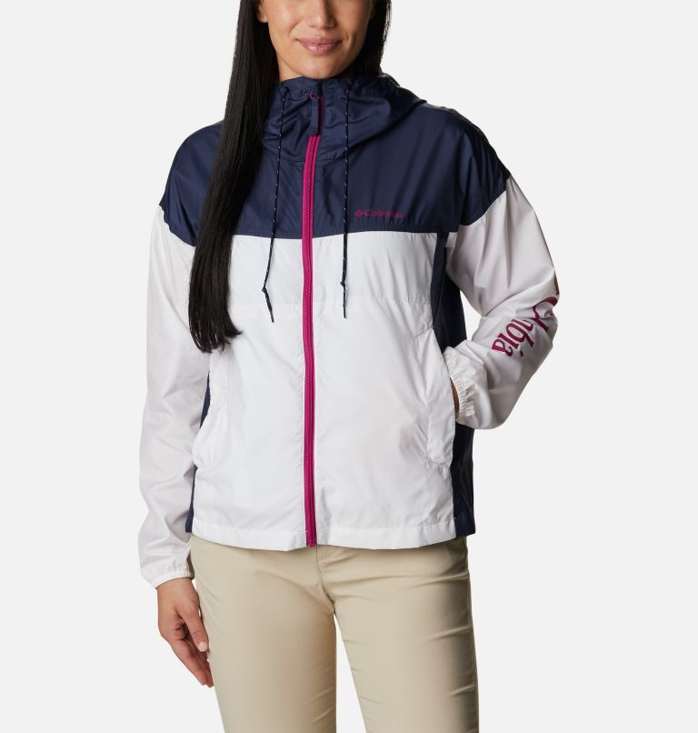 Thumbnail: Flash Challenger Novelty Windbreaker | 102 | S, Color: White, Nocturnal, image 1