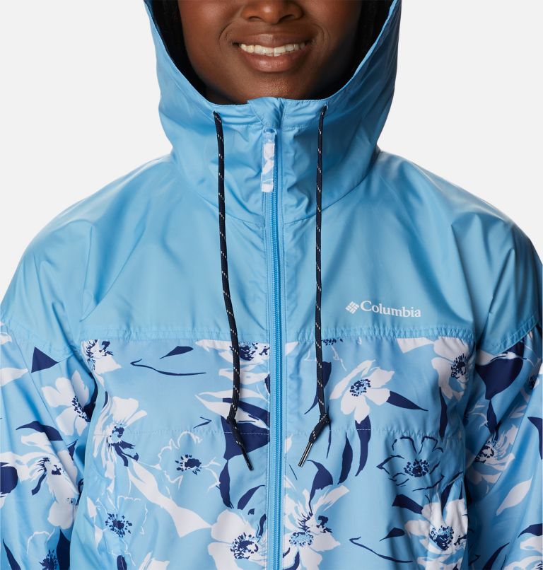 Columbia flash outlet forward printed windbreaker