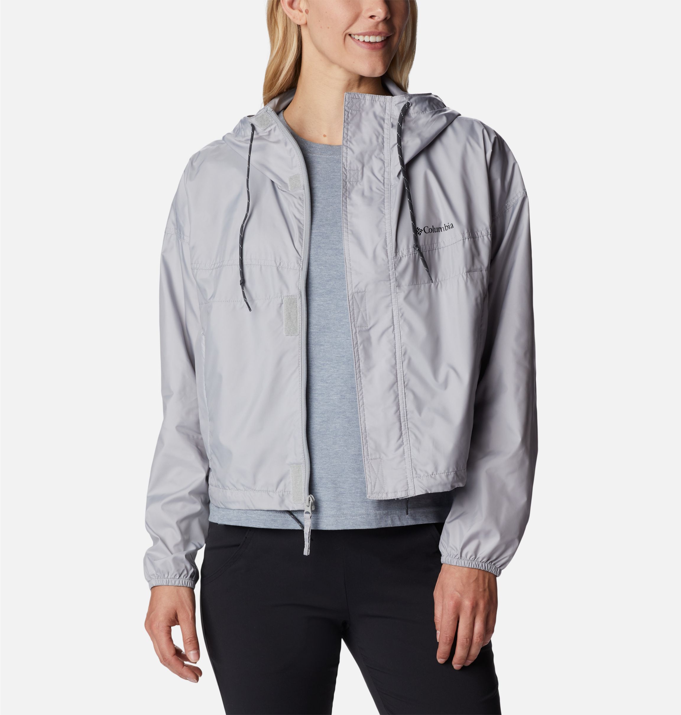  Columbia Women's Flash Challenger Cropped Windbreaker