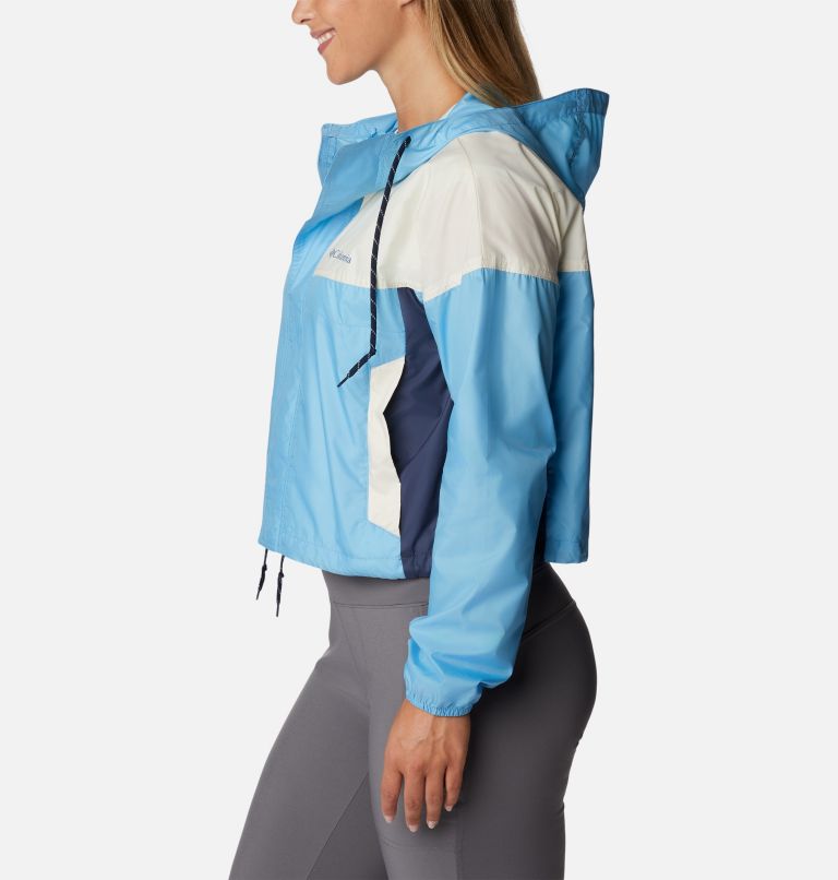 Flash Challenger Cropped Windbreaker | 456 | M, Color: Vista Blue, Chalk, Nocturnal, image 3