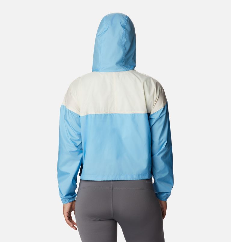 Flash Challenger Cropped Windbreaker | 456 | M, Color: Vista Blue, Chalk, Nocturnal, image 2