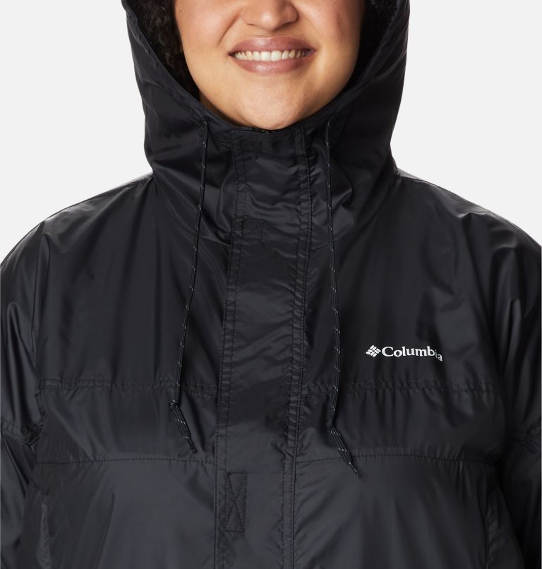 Women's Flash Challenger Cropped Windbreaker - Plus Size, Color: Black, image 4