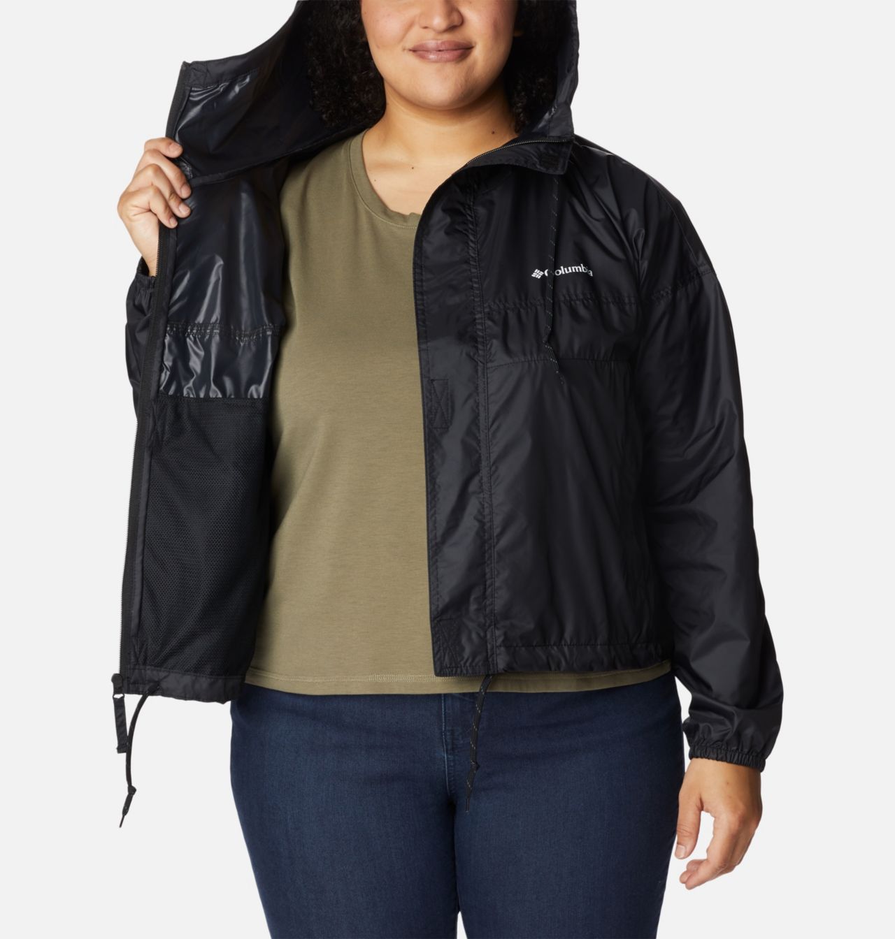 Women's Flash Challenger™ Cropped Windbreaker - Plus Size 5