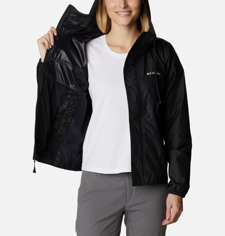 Women’s Flash Challenger Windbreaker, Color: Black, image 5