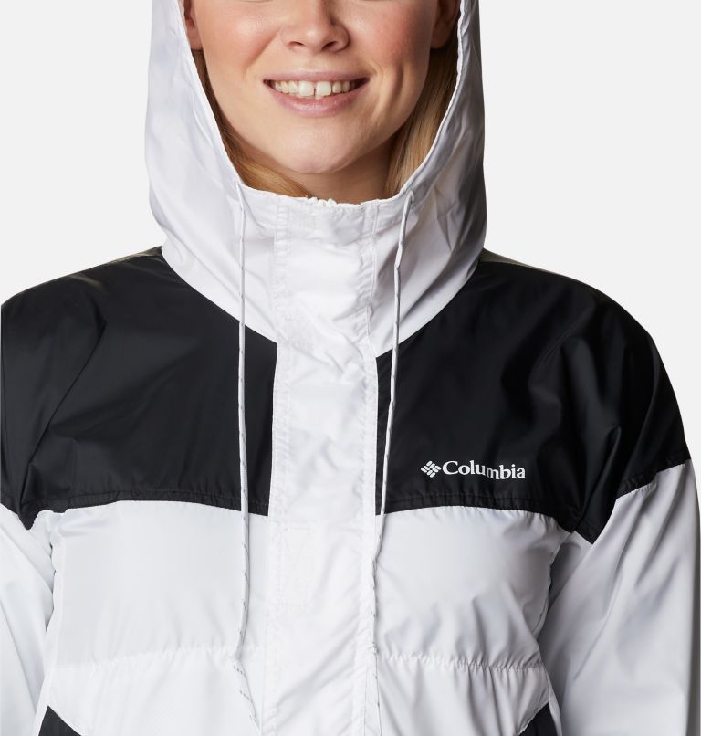 Black and 2024 white columbia jacket